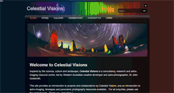 Desktop Screenshot of celestialvisions.com.au